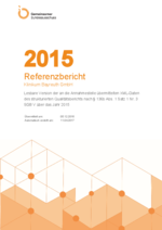 Qualitätsbericht 2015 Klinikum Bayreuth GmbH